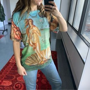 Venus painting graphic tshirt